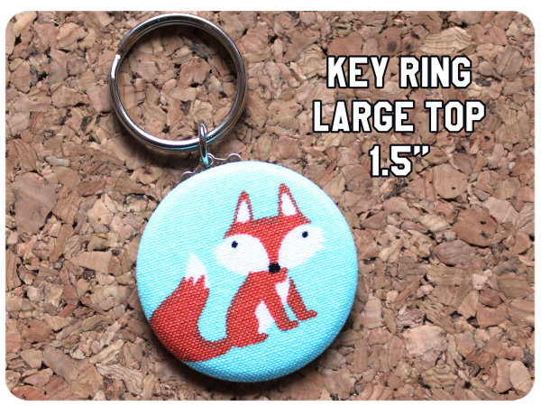 Fabric Puppy Badge Reel, Retractable Lanyard ID Holder, Brooch Pin, Key Ring, Zipper Pull, Bookmark Planner Clip, Magnet   F113