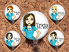Nurse Badge Reel