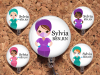 Nurse Badge Reel