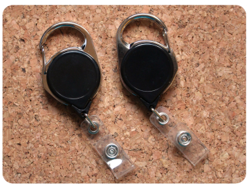 Carabiner Badge Reel
