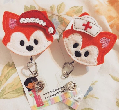 Foxes with add on Hats