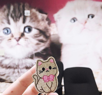 Cat Badge  Reel