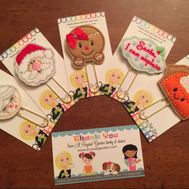 Christmas Planner Clips