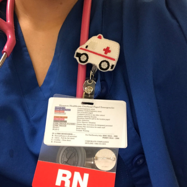 Ambulance Badge Reel