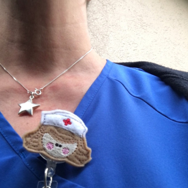 Nurse Badge Reel