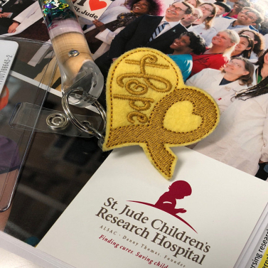 Childhood Cancer Awareness Badge Reel