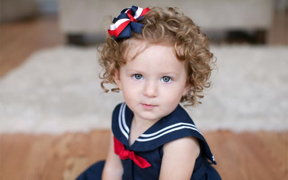 Patriotic Hair Bow