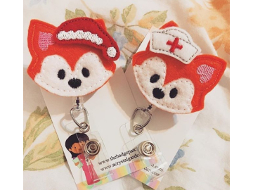 Foxes with add on Hats