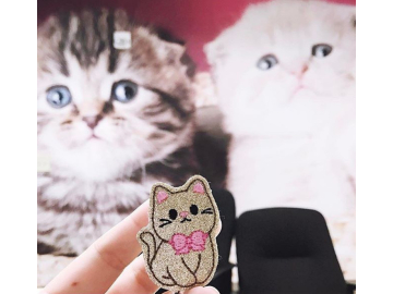 Cat Badge  Reel