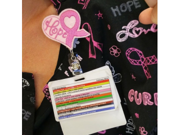 Breast Cancer Awareness Badge Reel