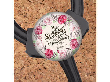 Bible Verse Stethoscope ID Tag, Choose from 24 Verses,  Cardiology Stethoscope Tag, Fits All Stethoscopes At The Yoke including Littmann