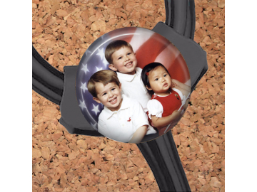 CUSTOM PHOTO Stethoscope ID Tag, Personalized with your own Photo,  Fits All Stethoscopes At The Yoke including Littmann Cardiology, Mylar