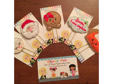 Christmas Planner Clips