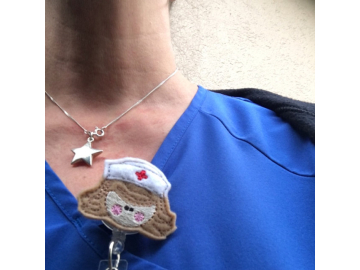 Nurse Badge Reel