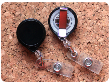 Premium Belt Clip Badge Reel - Made in the USA