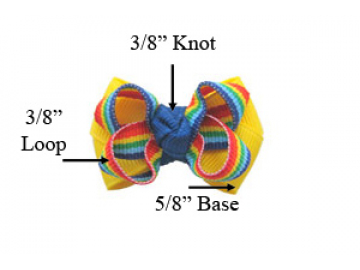 Build a Stacked Medium Dog Hair Bow