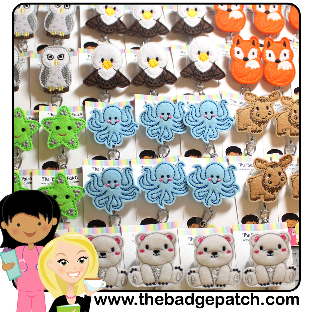 Alaskan Animal Badge Reels